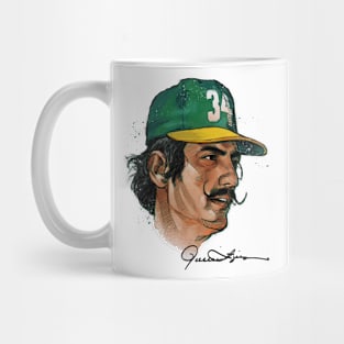 Rollie Fingers Oakland Bust Mug